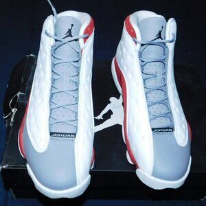 Nike Air Jordan retro Grey Toe Cememnt grey/true red 414571-126 size 11.5 new